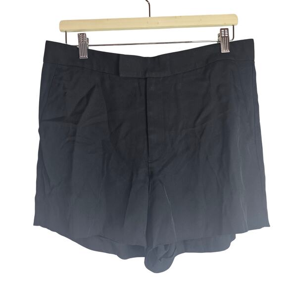 Polo Ralph Lauren Pants - Polo Ralph‎ Lauren Twill Dress Shorts Viscose Black NWT Size 12